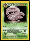 Front — Dark Weezing · Team Rocket #14/82 · Unlimited Holo · Lightly Played